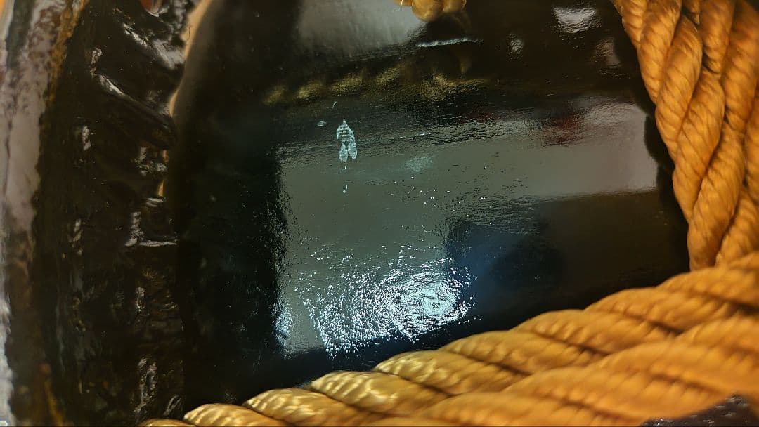 子供用 桶太鼓 1尺 金色ロープ装飾(本体のみ)