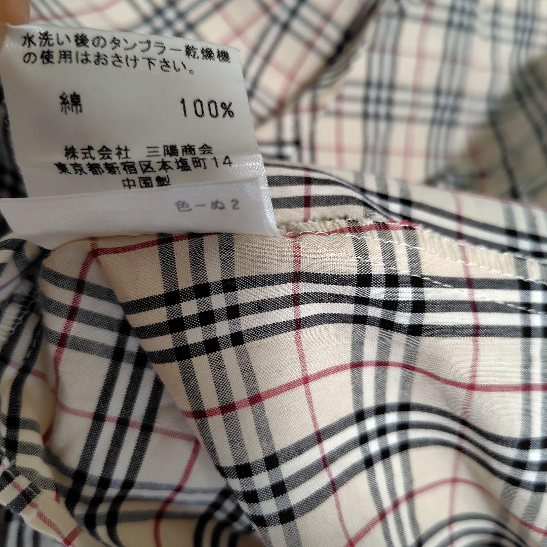 waltz by BEAMS DESIGN 160 シャツはBURBERRY 紺