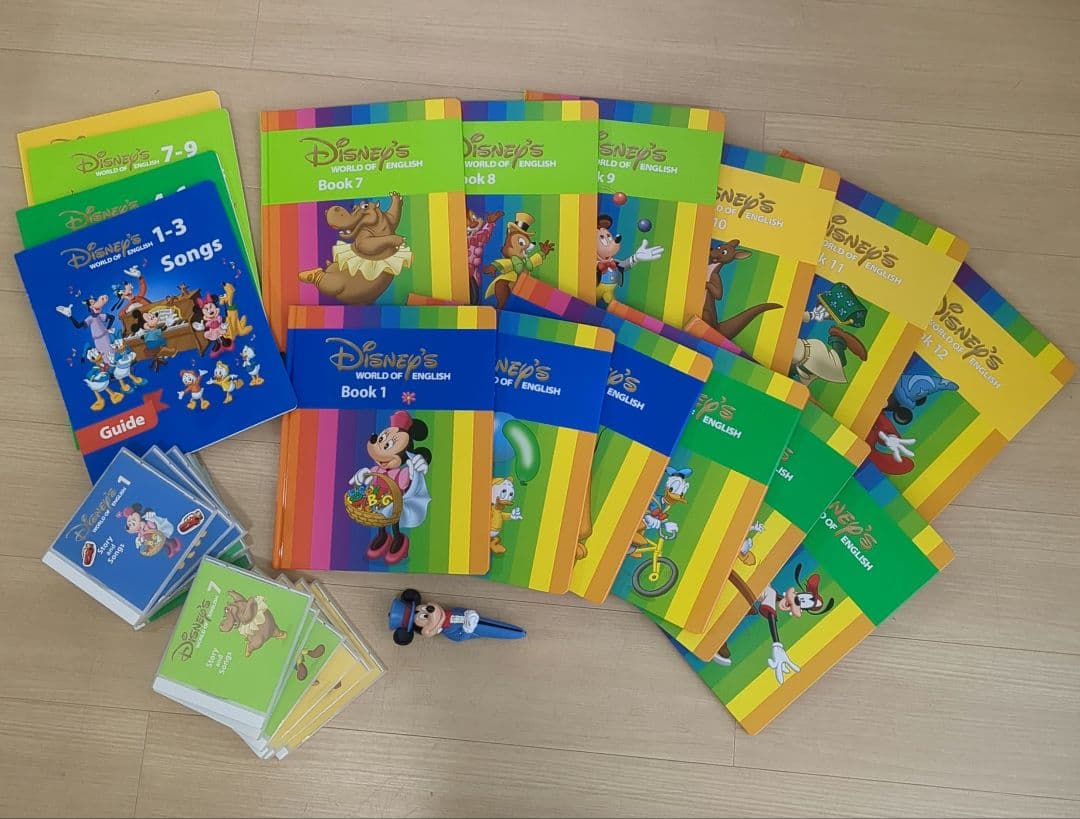 DWE ディズニー英語システム ストーリーアンドソングス ライトライトペン付