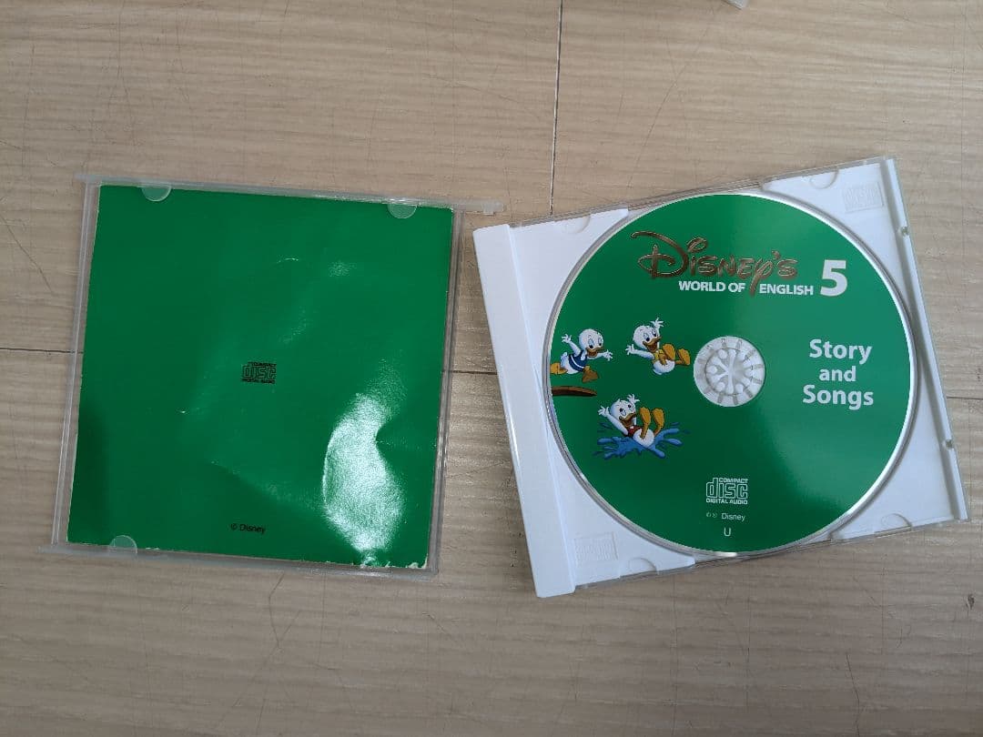 DWE ディズニー英語システム ストーリーアンドソングス ライトライトペン付