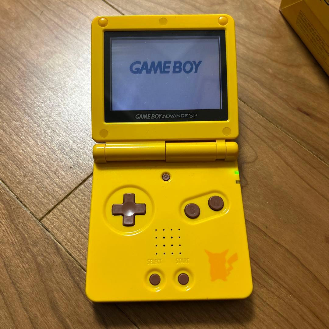 【used】ゲームボーイアドバンスSP ピカチュウエディション