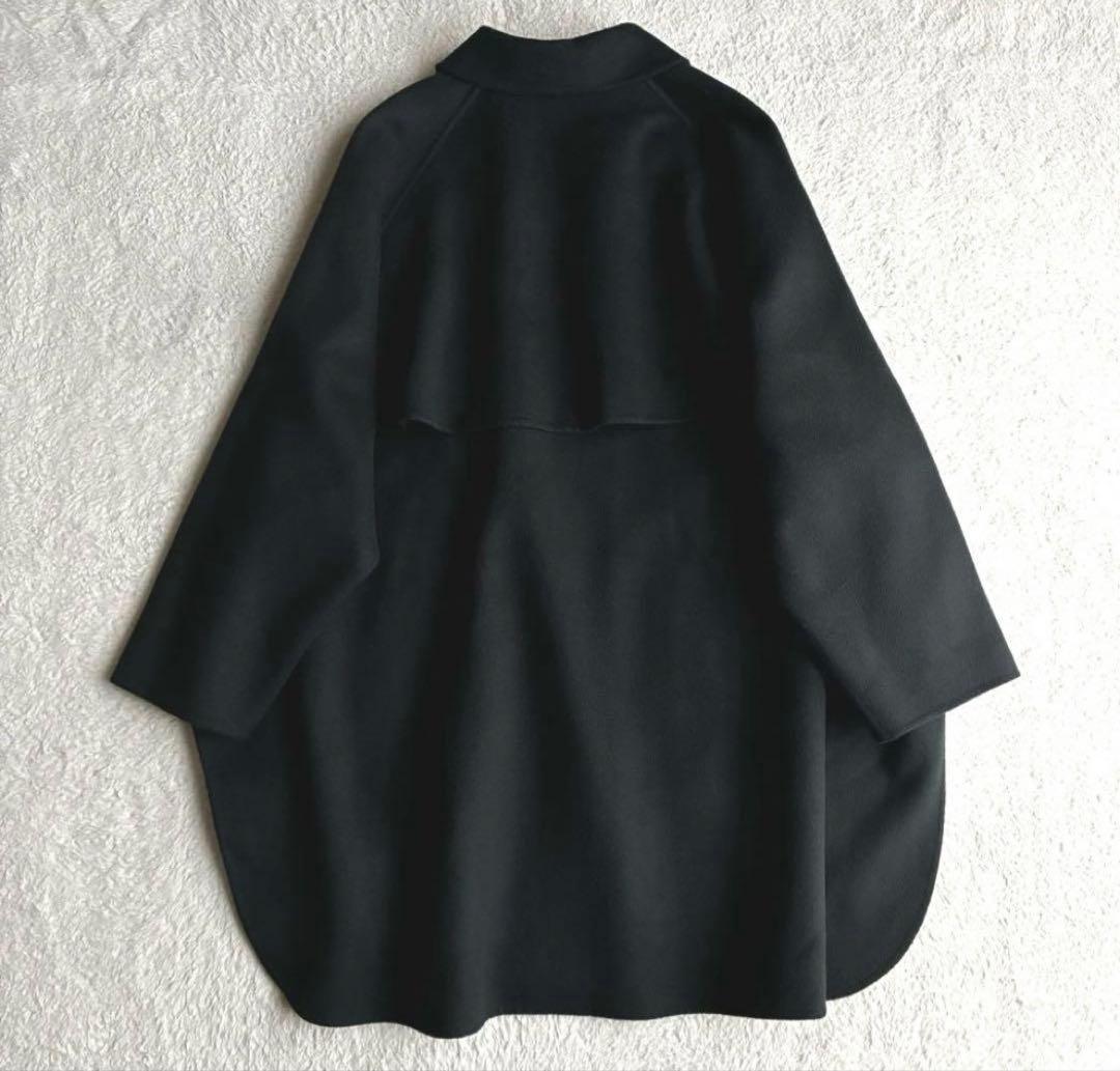 美品　ビューティアンドユース BY リバーポンチョコート　近年モデル　S