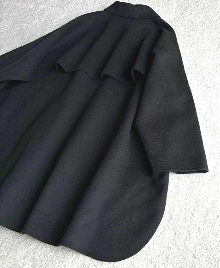 美品　ビューティアンドユース BY リバーポンチョコート　近年モデル　S