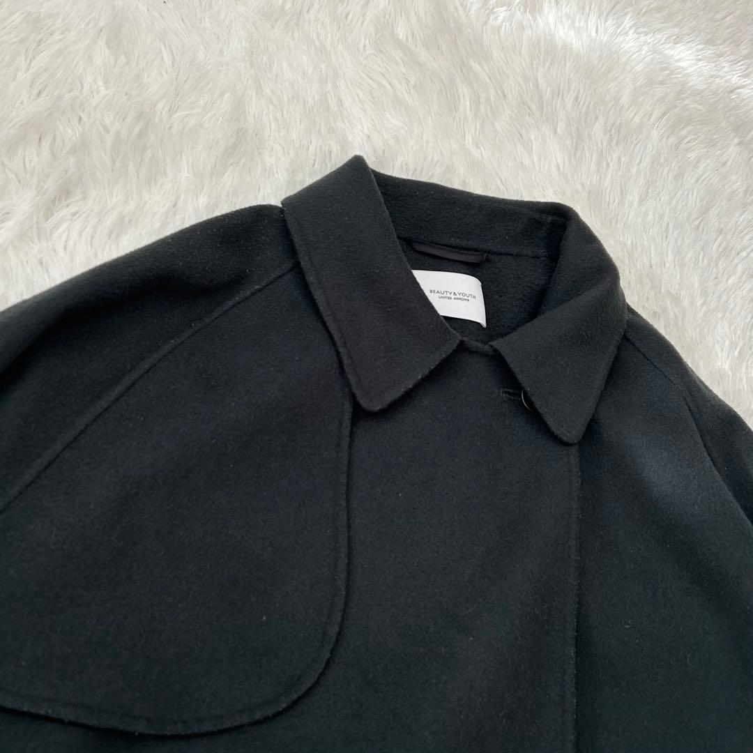 美品　ビューティアンドユース BY リバーポンチョコート　近年モデル　S