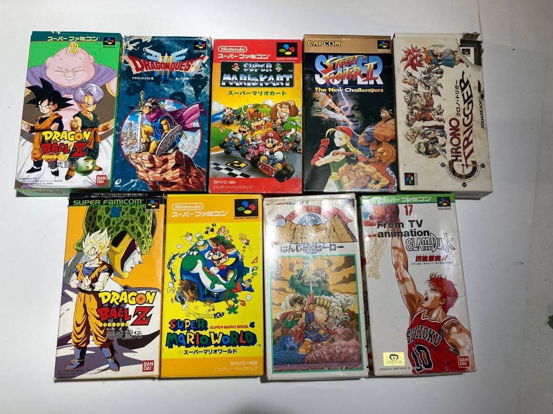 9点セット スーパーファミコン ドラゴンボールZ