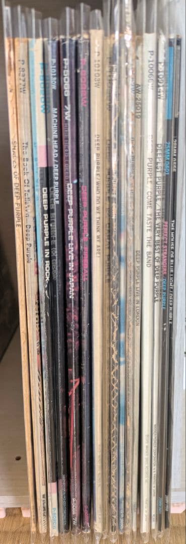 DEEP PURPLE/LPレコード16枚＋EPレコード1枚まとめセット