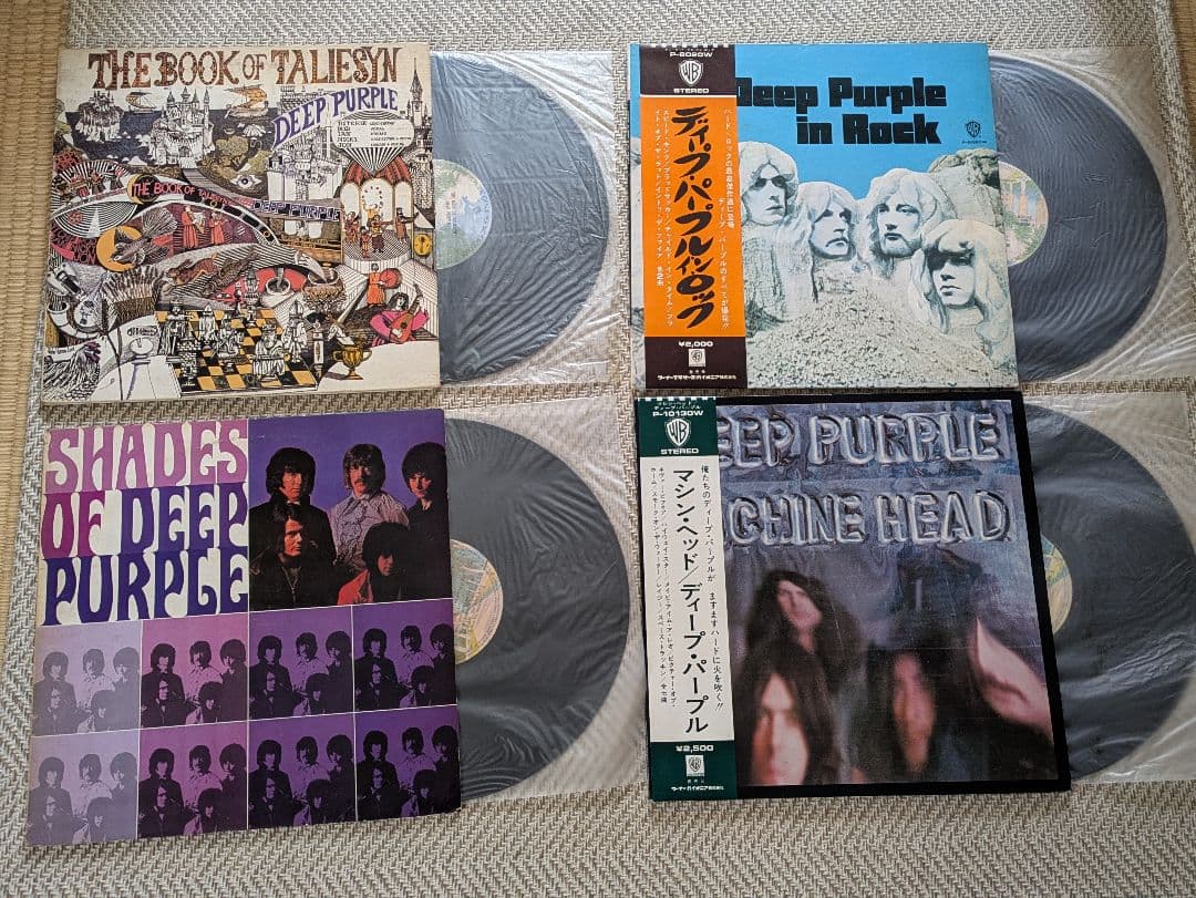 DEEP PURPLE/LPレコード16枚＋EPレコード1枚まとめセット