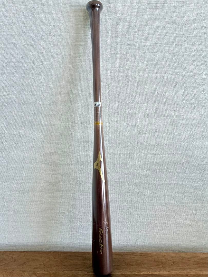 MIZUNO　Global Elite　少年軟式　80cm　木製バット　長岡秀樹