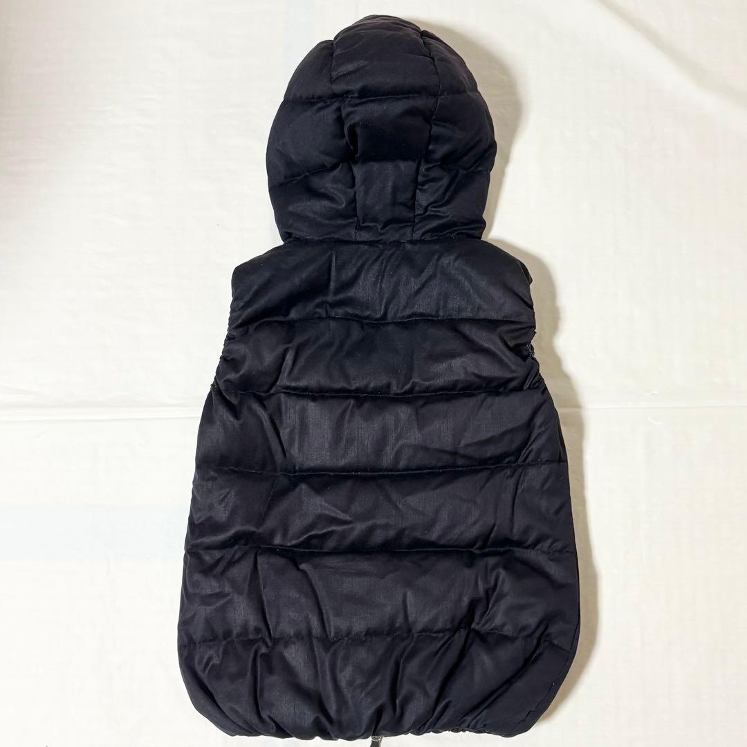 DUVETICA・ダウンベスト フルジップ 40 細身 （S〜M相当） 濃紺