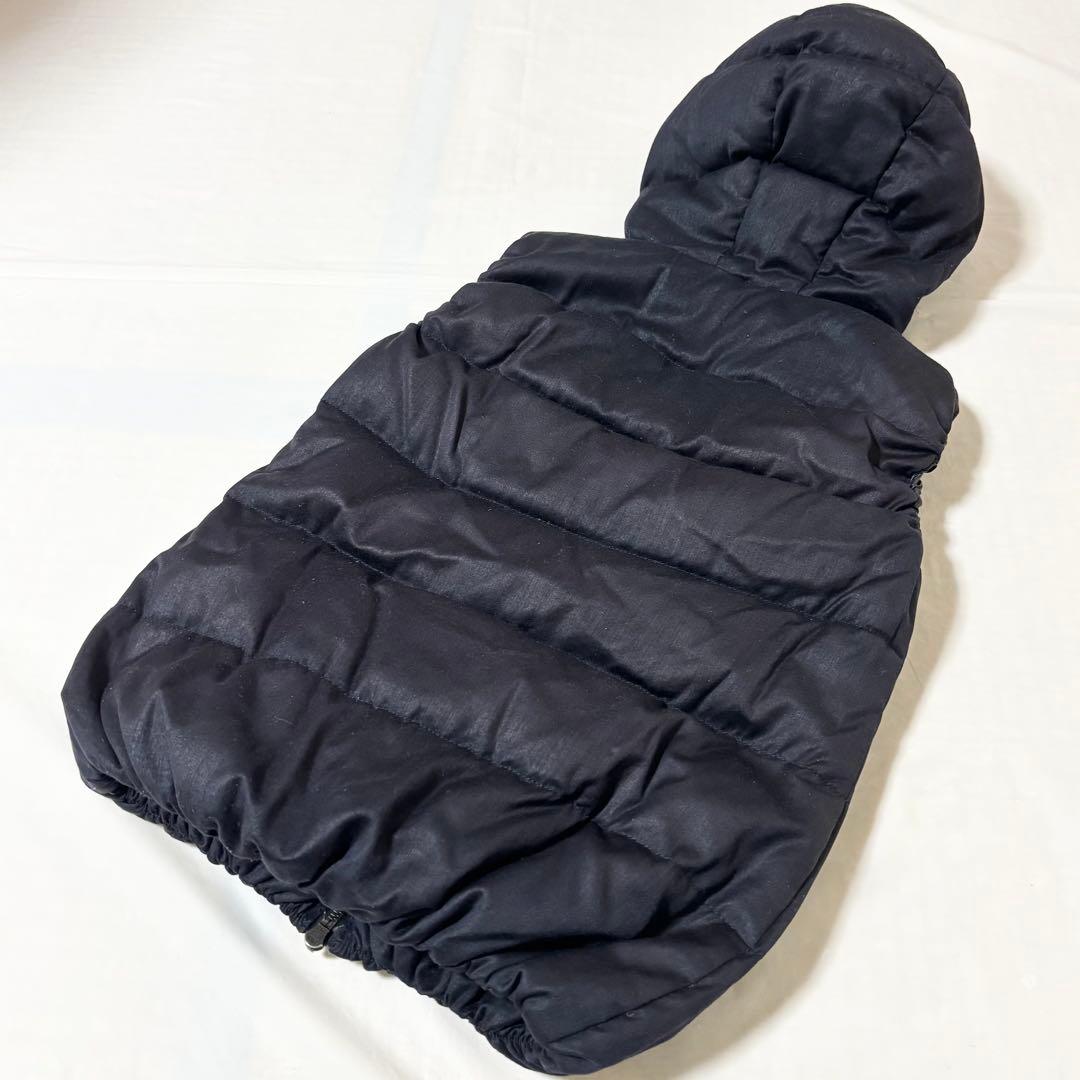 DUVETICA・ダウンベスト フルジップ 40 細身 （S〜M相当） 濃紺