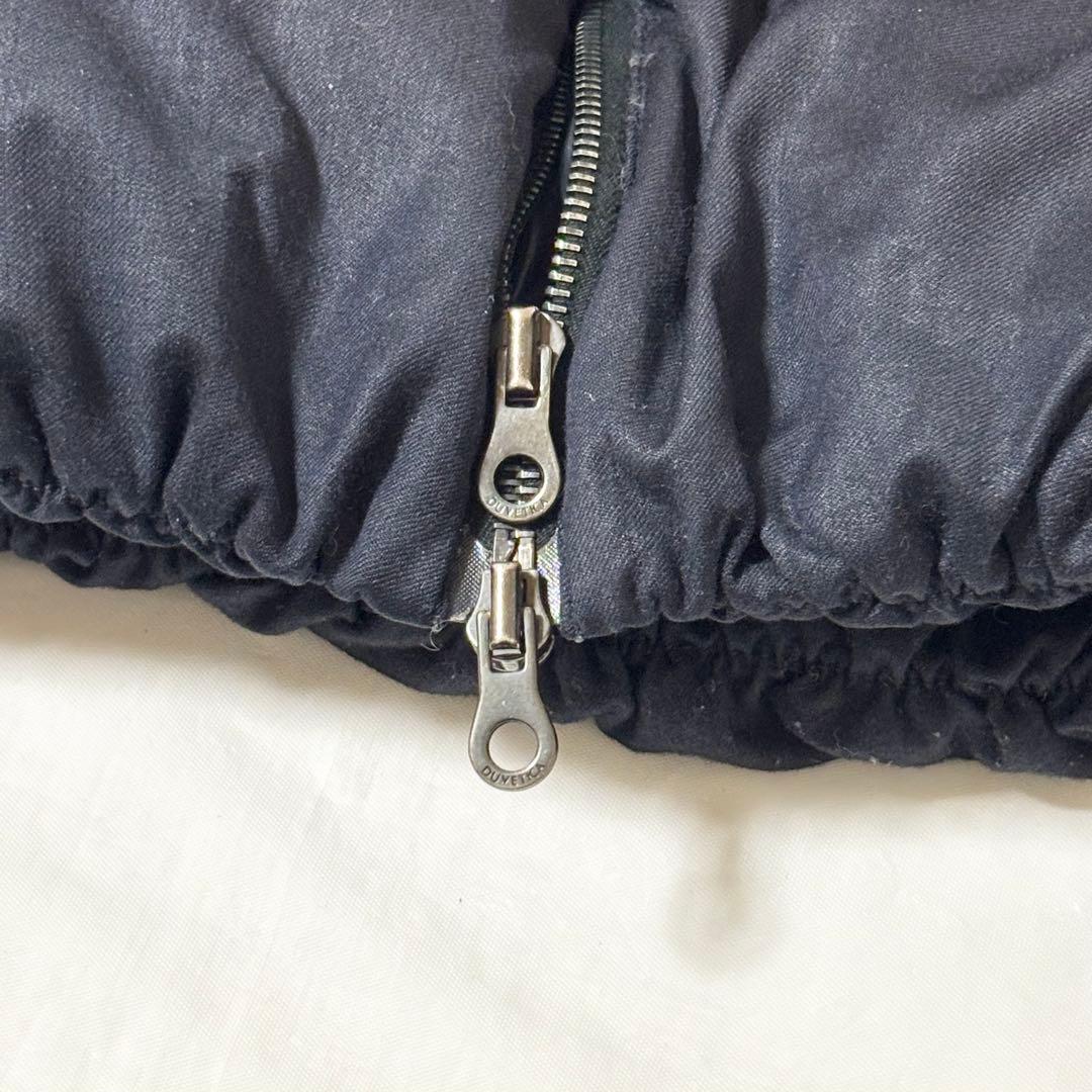 DUVETICA・ダウンベスト フルジップ 40 細身 （S〜M相当） 濃紺