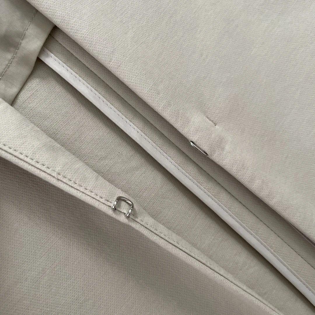 23区　ノーカラーコート　トレンチコート