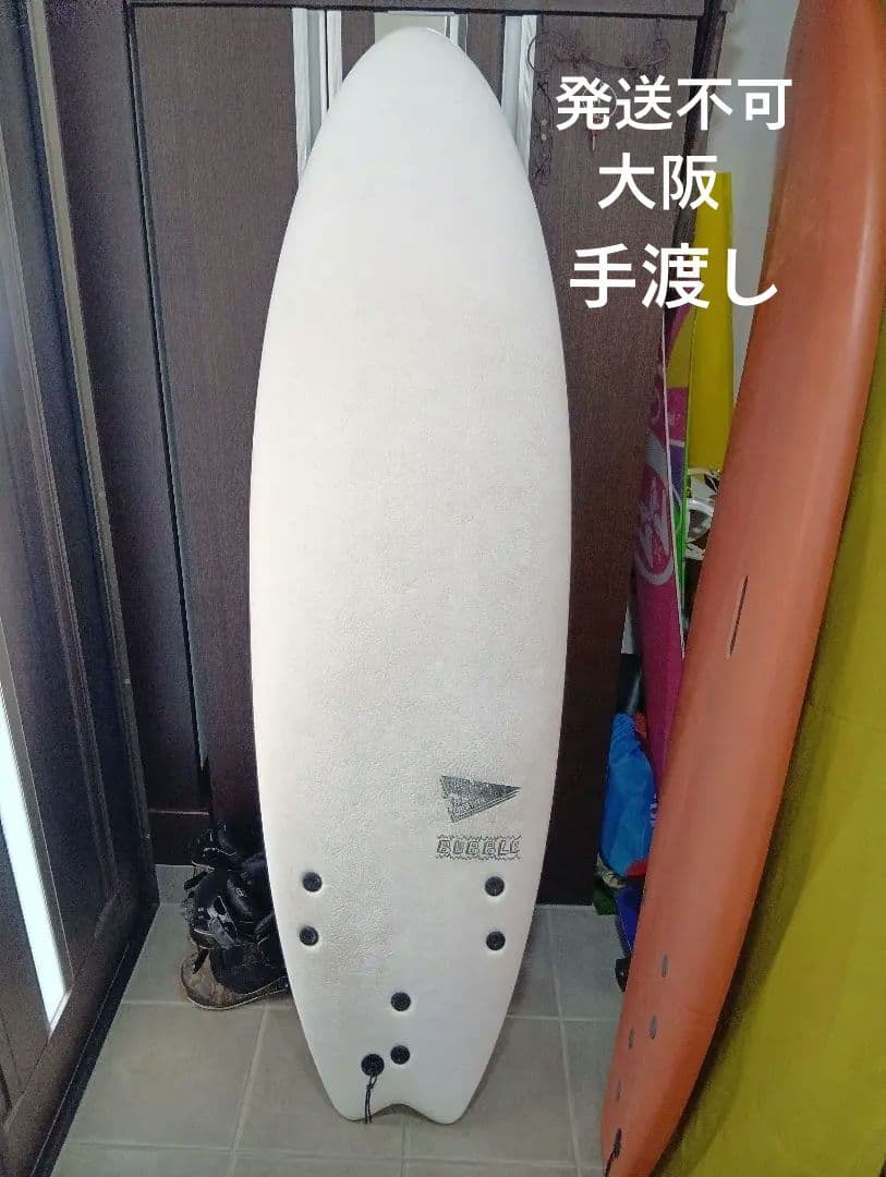 THREE WEATHER バブル 発送不可　大阪手渡し　ソフトボード　ムラサキ