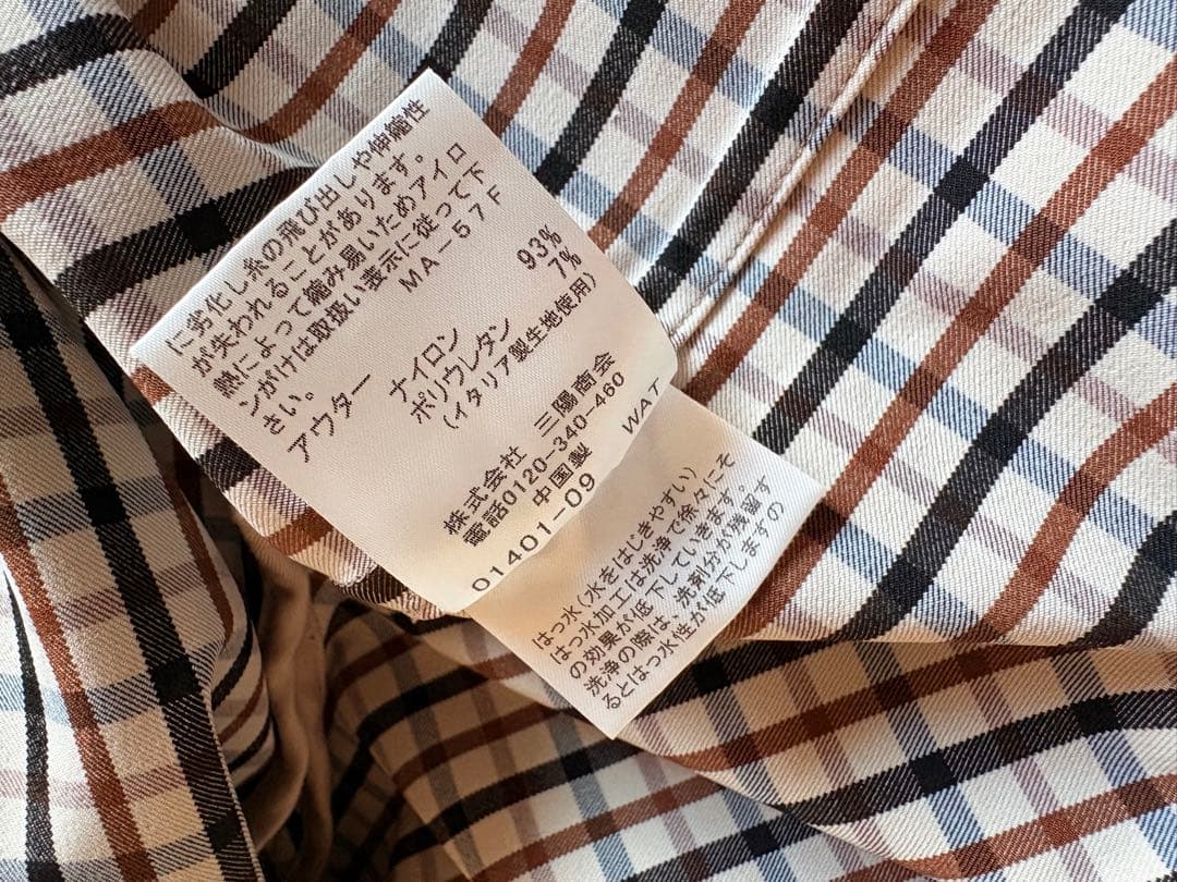 MACKINTOSH LONDON チェック柄 コート