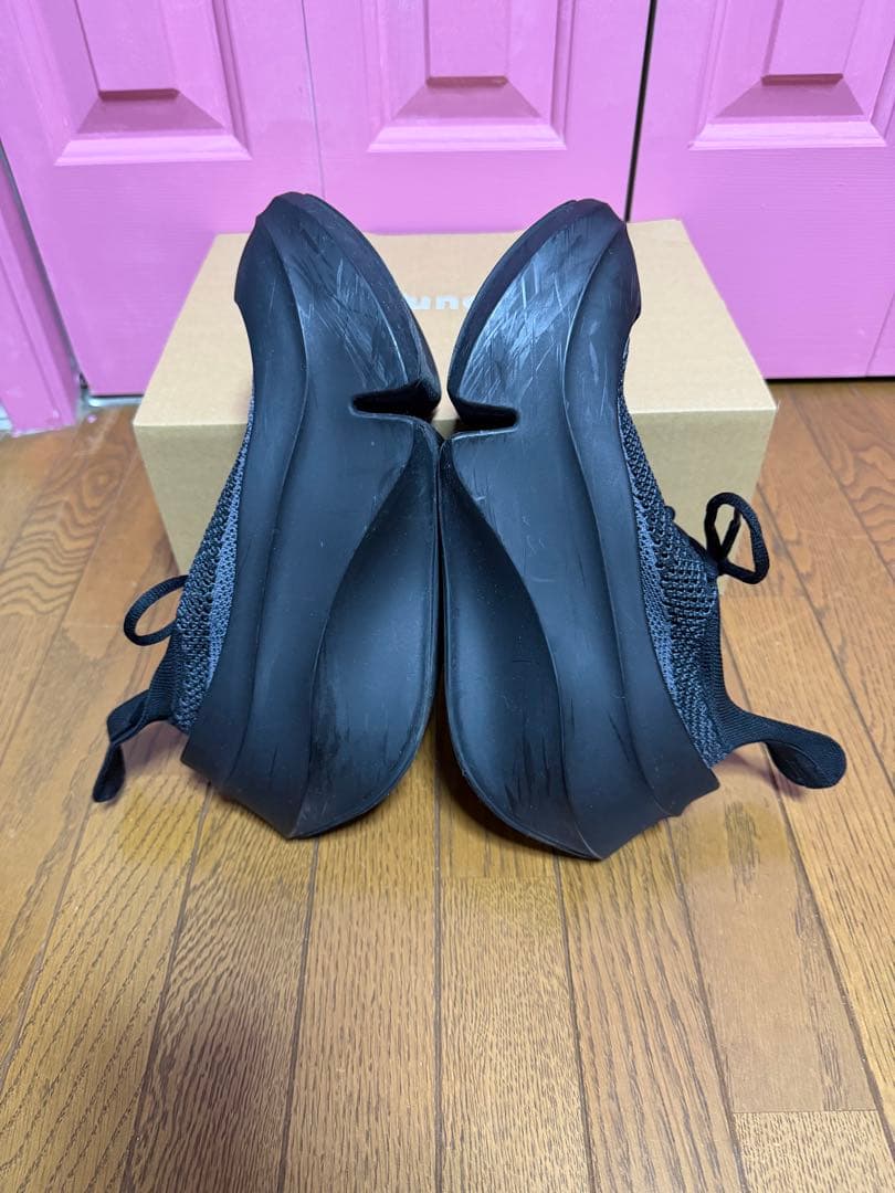 靴 grounds ORCA 24 black gray black paint