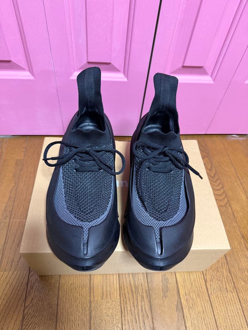 靴 grounds ORCA 24 black gray black paint