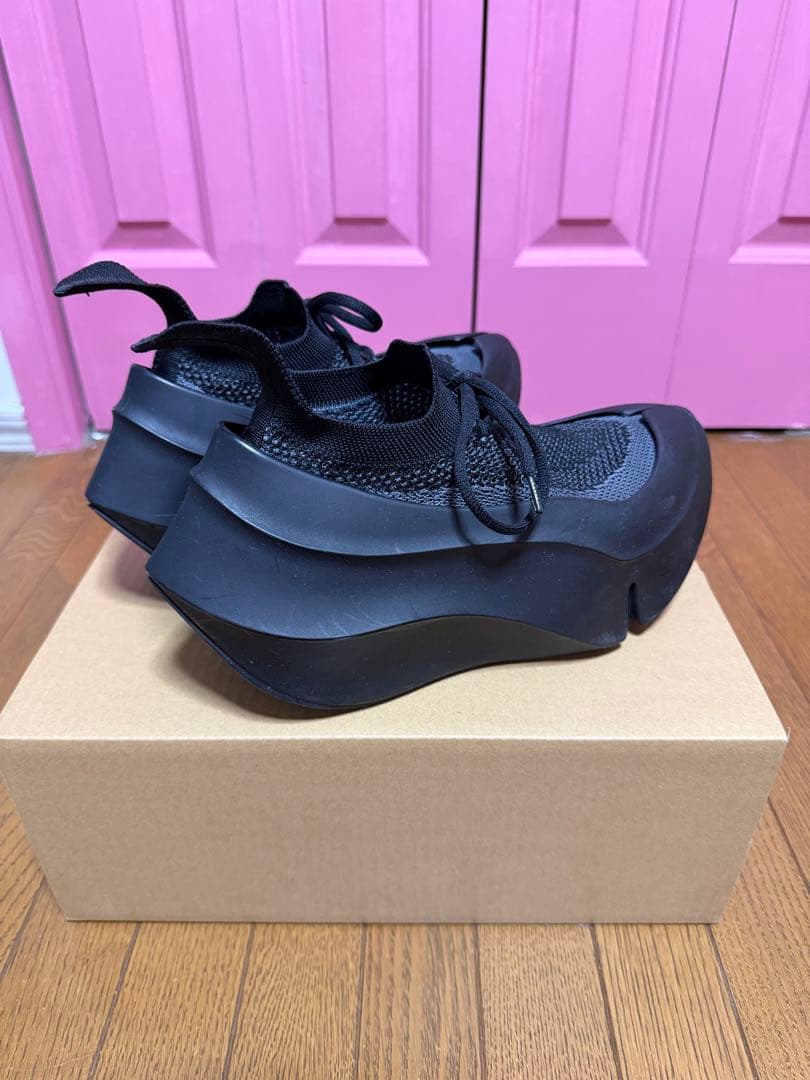 靴 grounds ORCA 24 black gray black paint