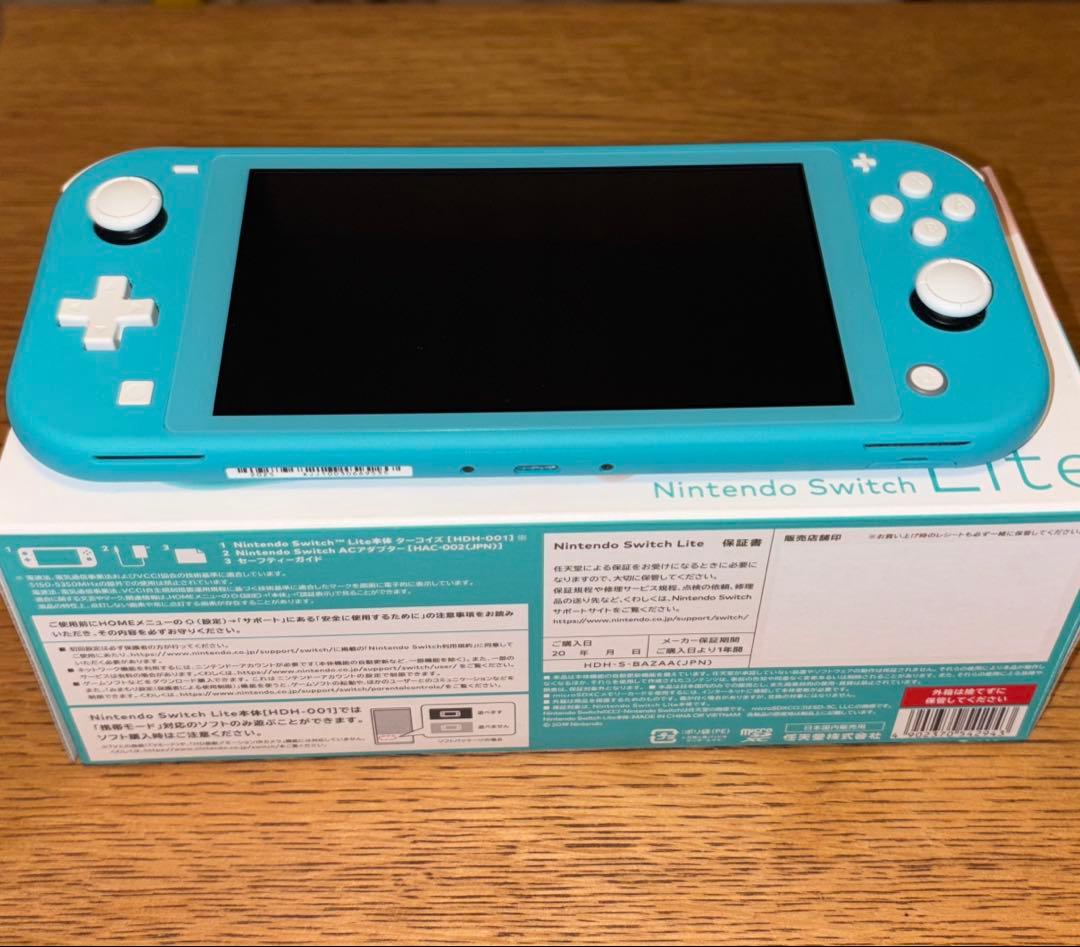 【2025年製】nintendo switch ライト本体(ターコイズ)