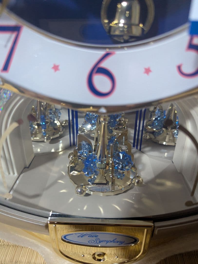 【未使用】SEIKO 電波時計 ウェーブシンフォニー RE555S からくり時計