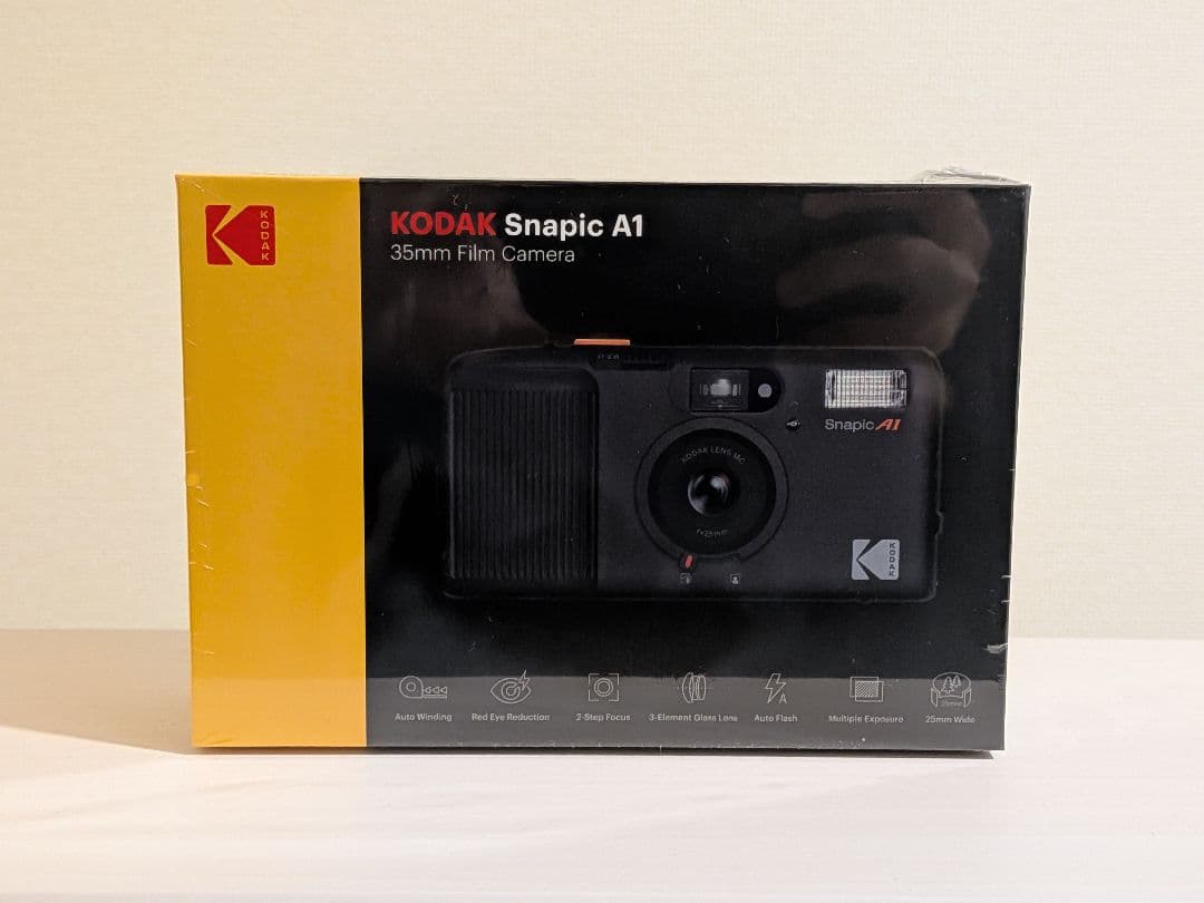 【新品未使用】KODAK Snapic A1 フィルムカメラ ライノグレー