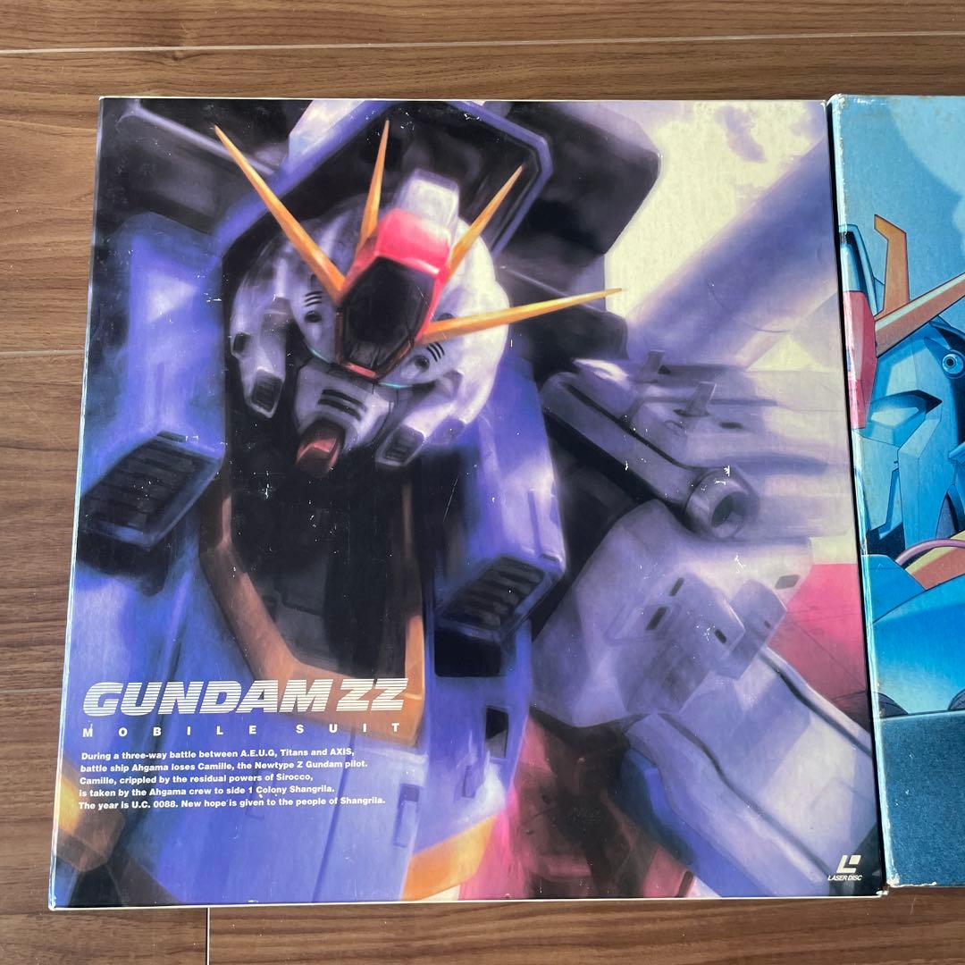 アニメ GUNDAM ZZ + Z Laserdisc 2 boxes