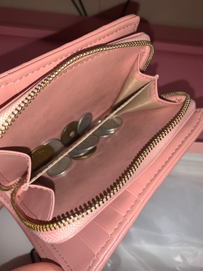 ♥ MIU MIU 二つ折り財布 マテラッセ ピンク♥