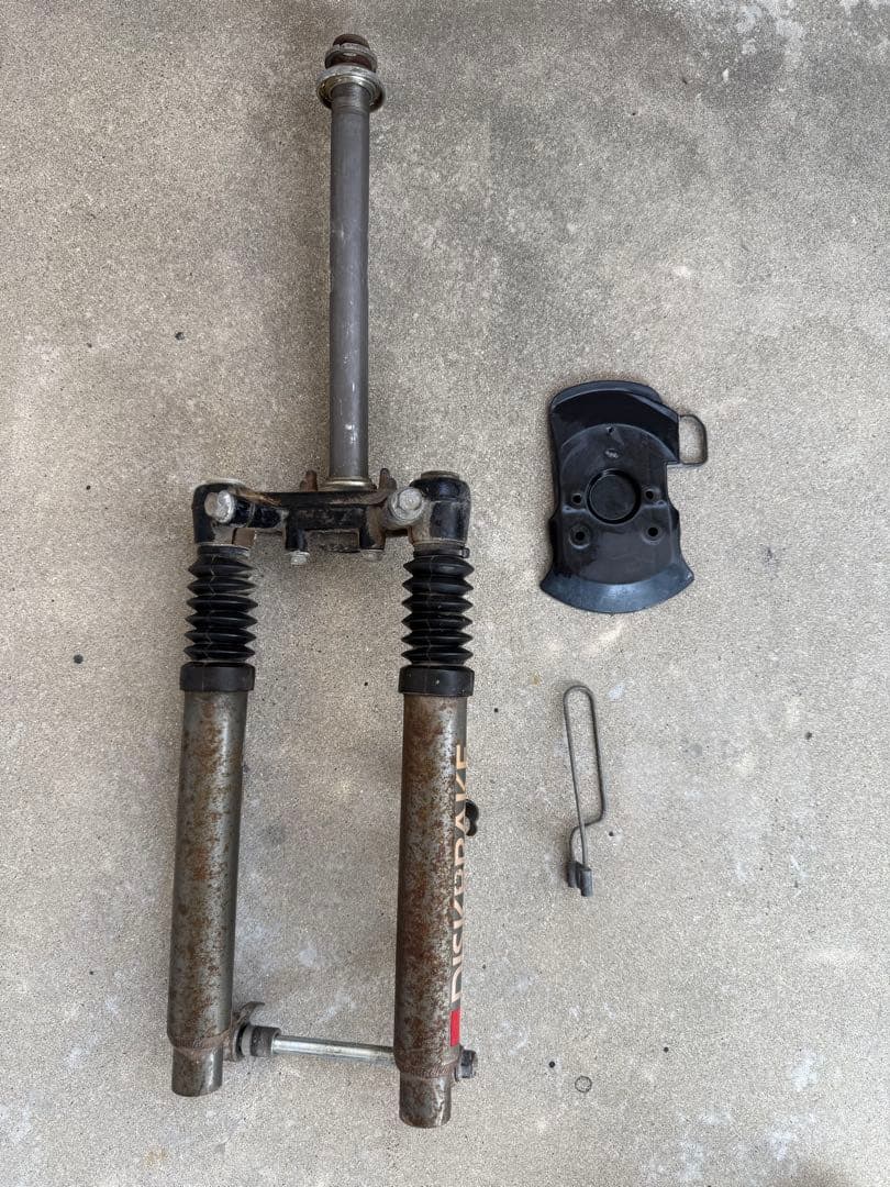 チャンプRS ステム　フロントフォーク