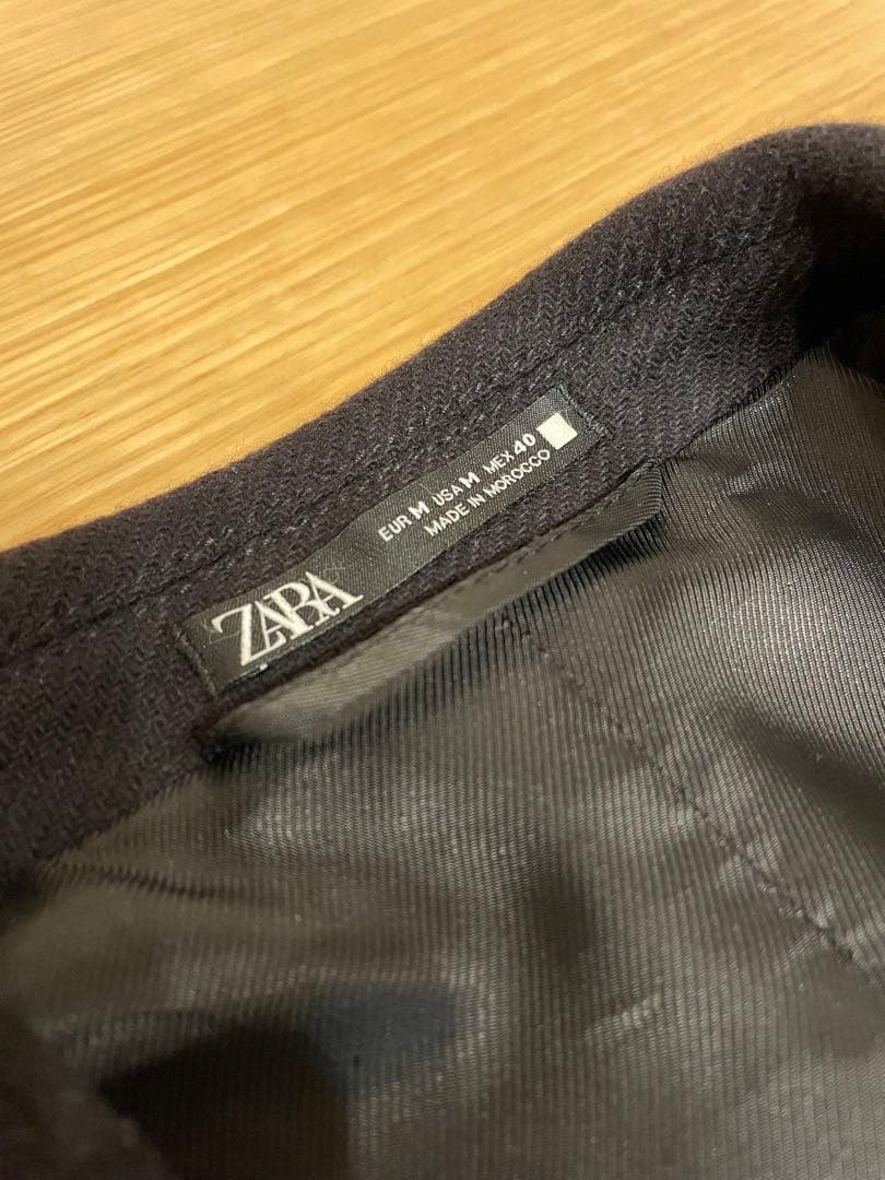 ZARA ザラ　ダブルブレスト　ウールブレンドコート　M 40 新品未使用品