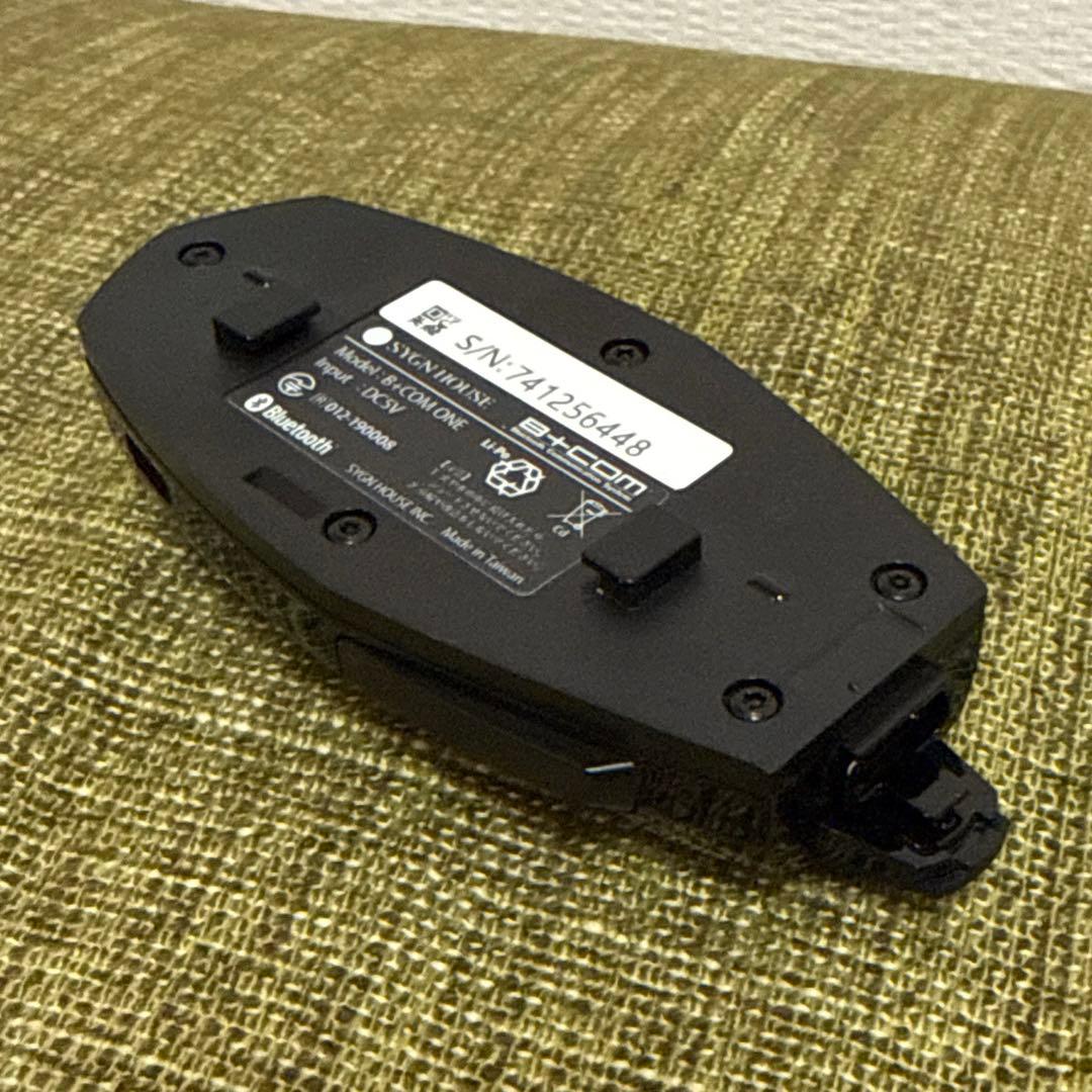 【中古品】B＋COM ONE バイク用インカム　ワイヤーマイク　ビーコム