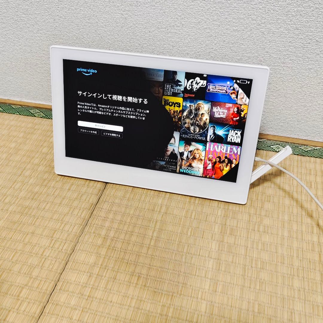 美品✨Android搭載 ポータブルテレビ　WiFiネット動画