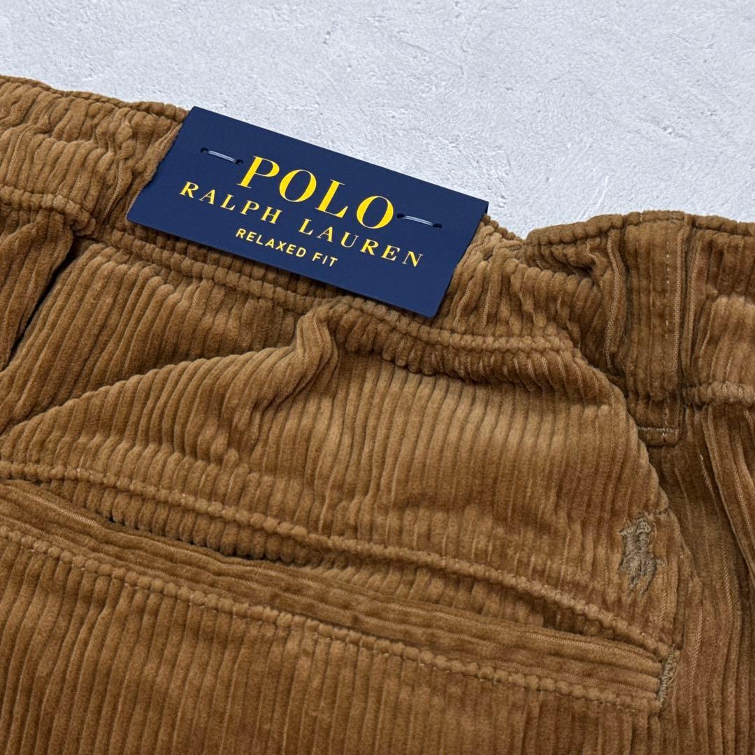 新品 25AW ポロラルフローレン プレップスター コーデュロイパンツ ブラウン