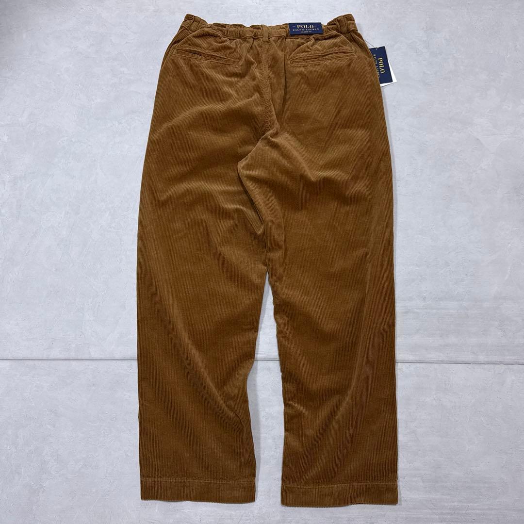 新品 25AW ポロラルフローレン プレップスター コーデュロイパンツ ブラウン