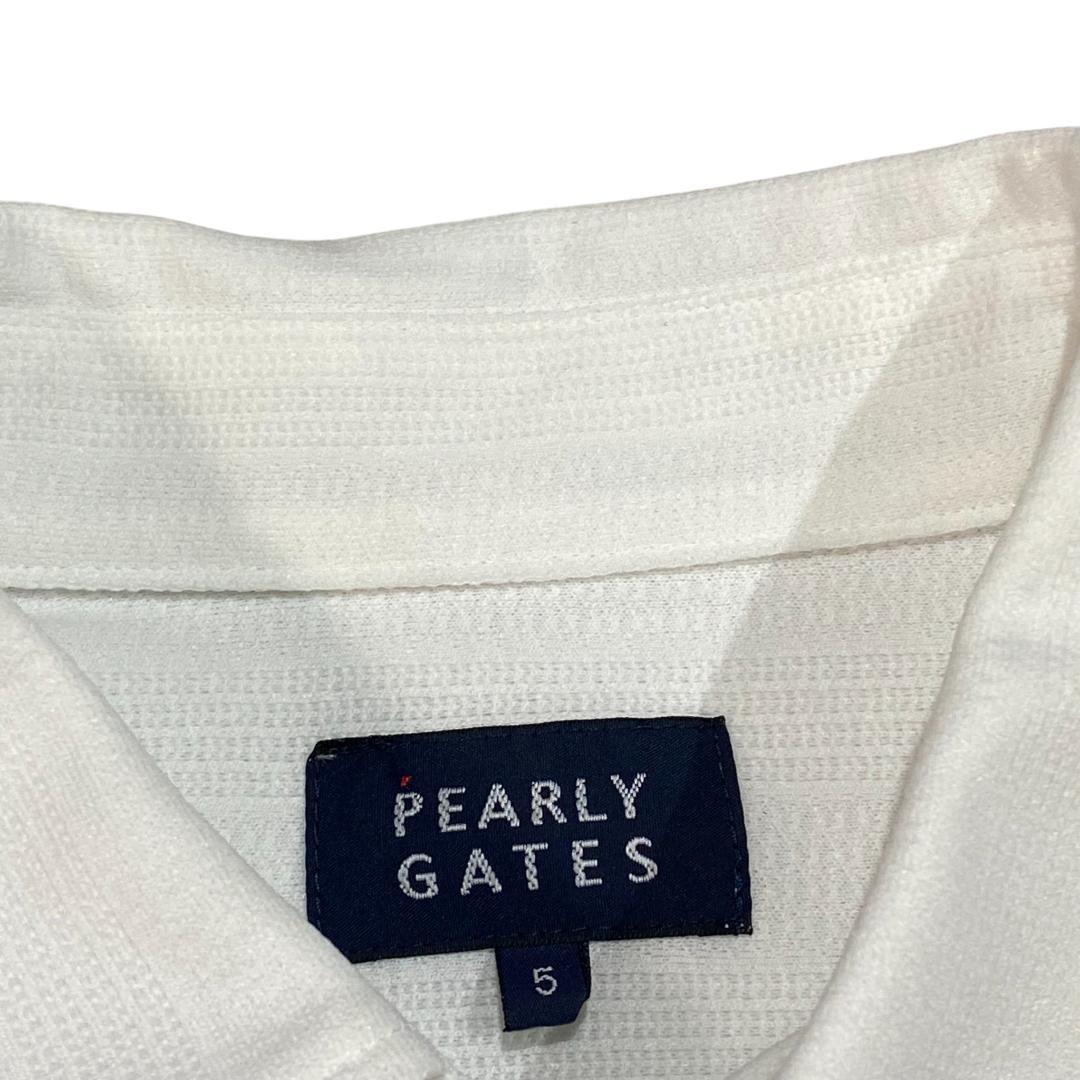 【サンプル品】PEARLY GATES パーリーゲイツ 長袖 ポロシャツ 5