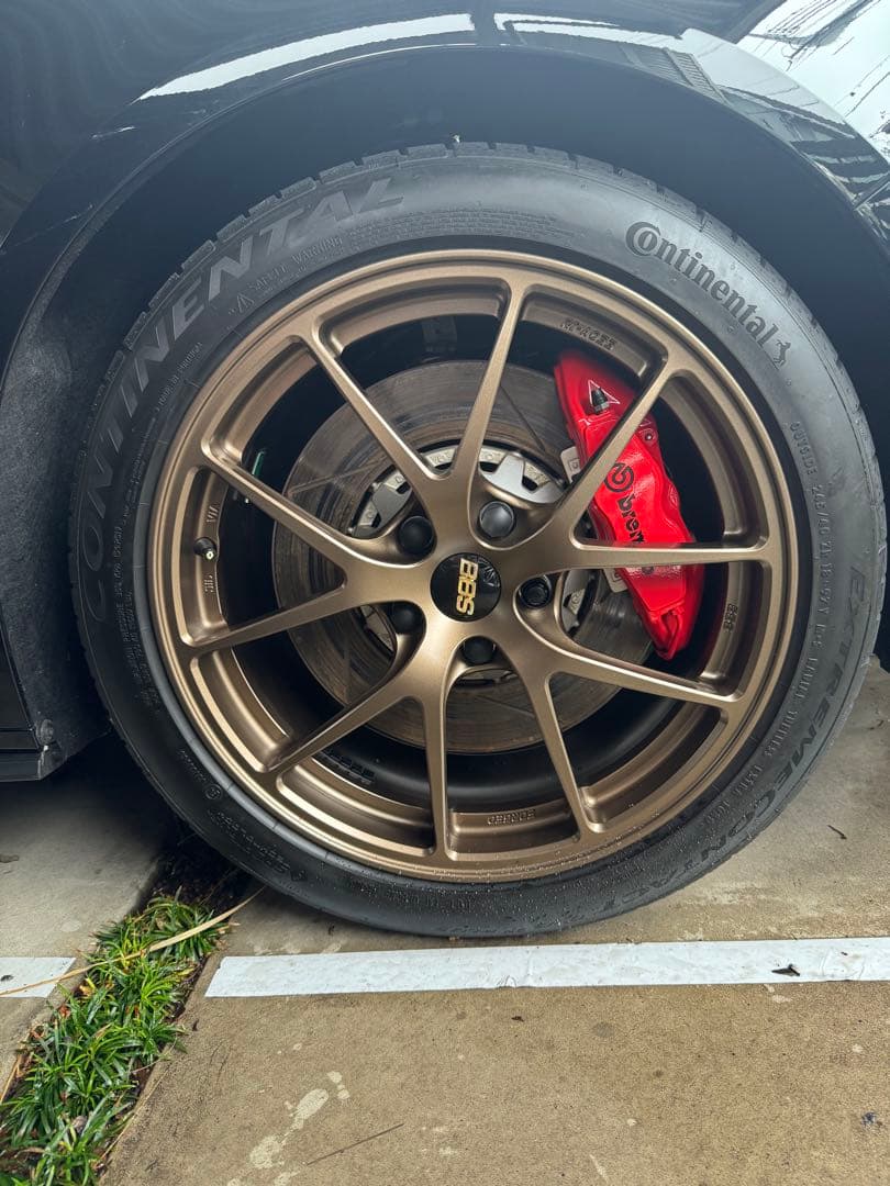 BBS RIA 033 18x8.5 48 5/114.3とコンチネンタルタイヤ