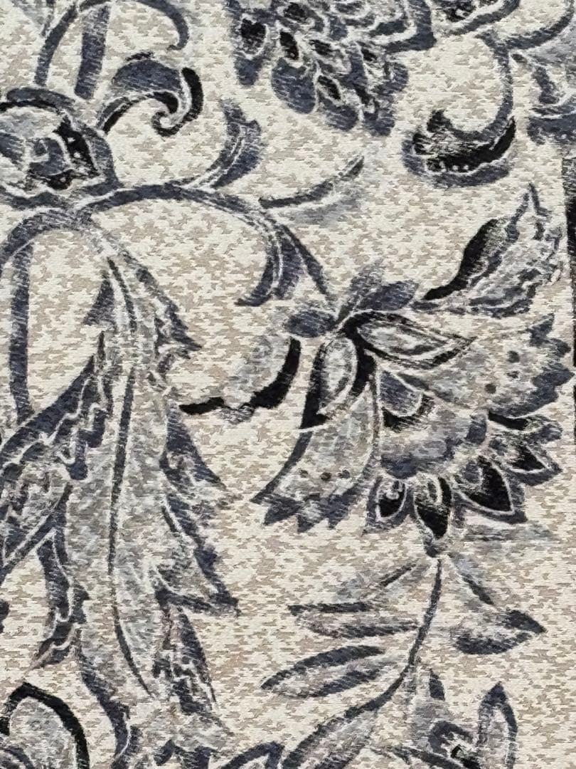 【ハッピー激安】限定品！正絹長襦袢ひとえ仕立バチ衿ポリ半衿付き