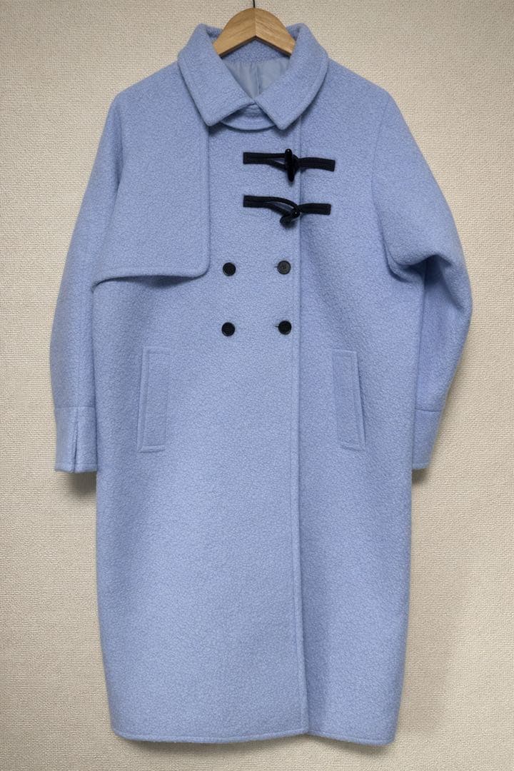 新品bibiy. MANON DUFFLE COAT ブルー