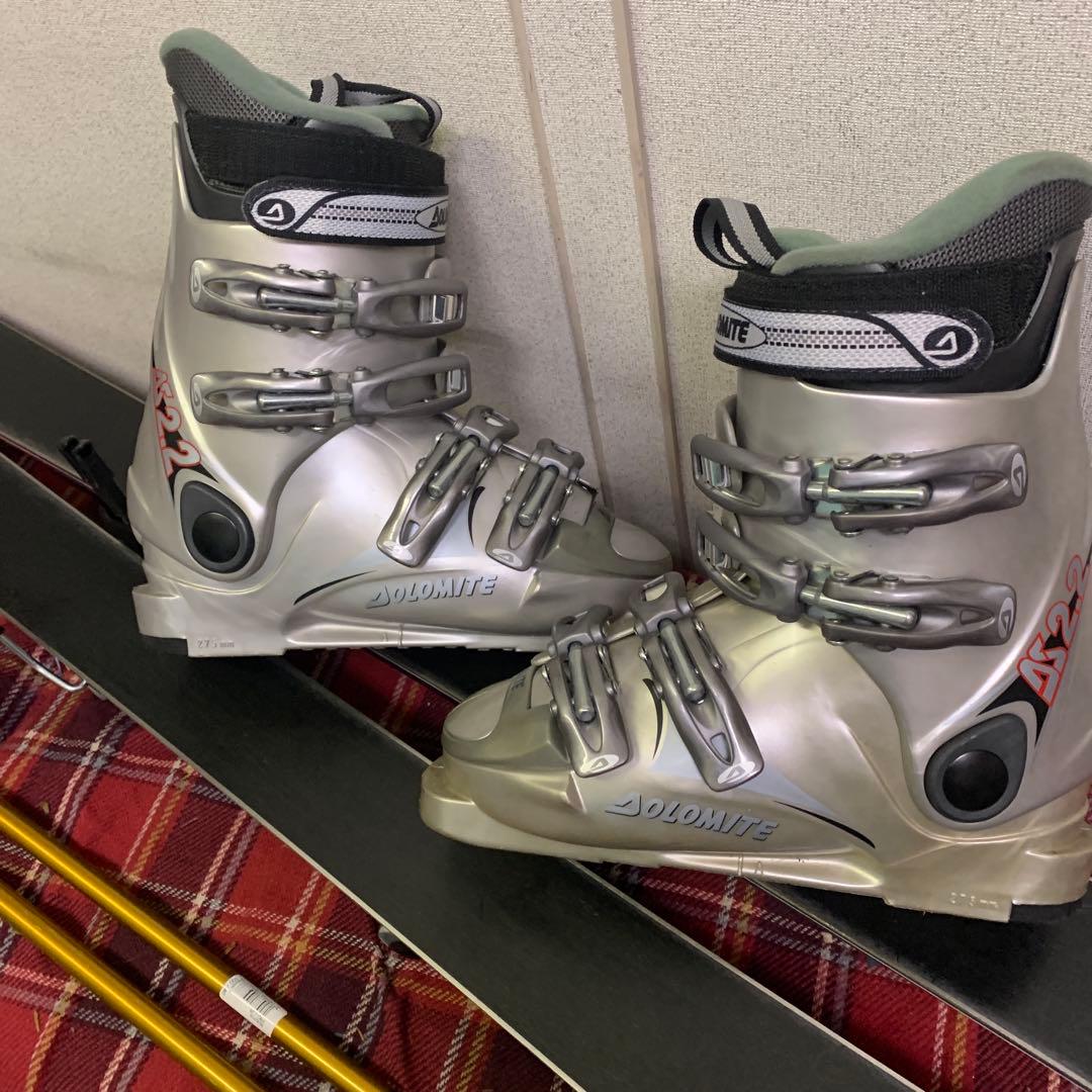 カザマ ミッドスキー ブーツ ストック付き