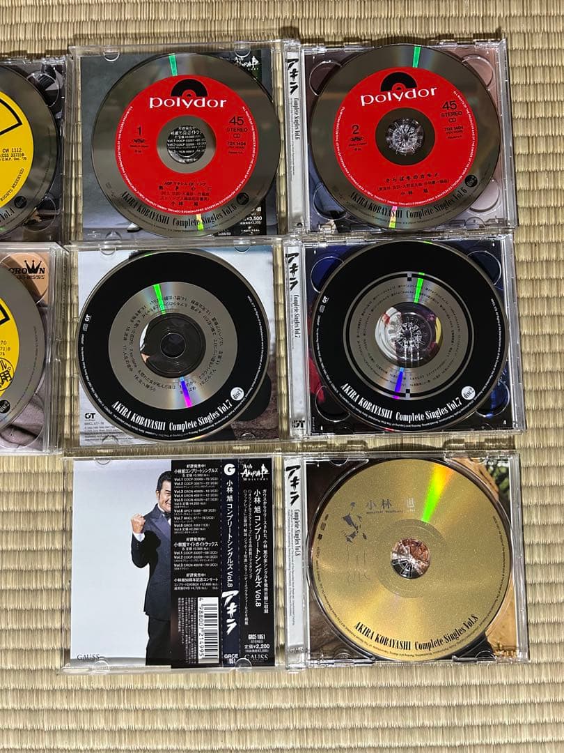 小林旭　コンプリートシングルズVol.1〜8 (8枚セット)