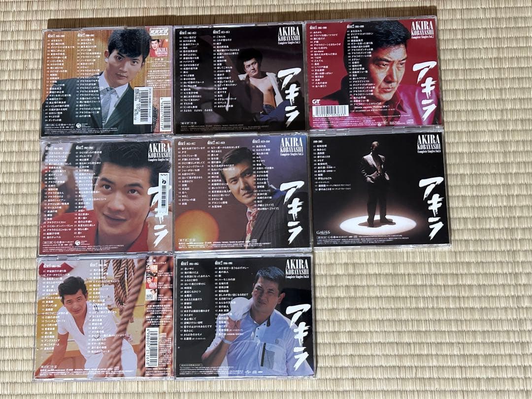 小林旭　コンプリートシングルズVol.1〜8 (8枚セット)