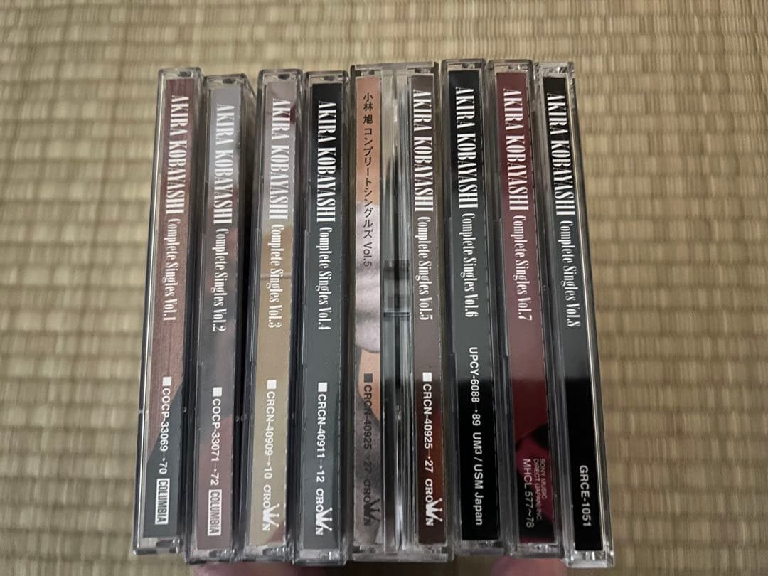 小林旭　コンプリートシングルズVol.1〜8 (8枚セット)