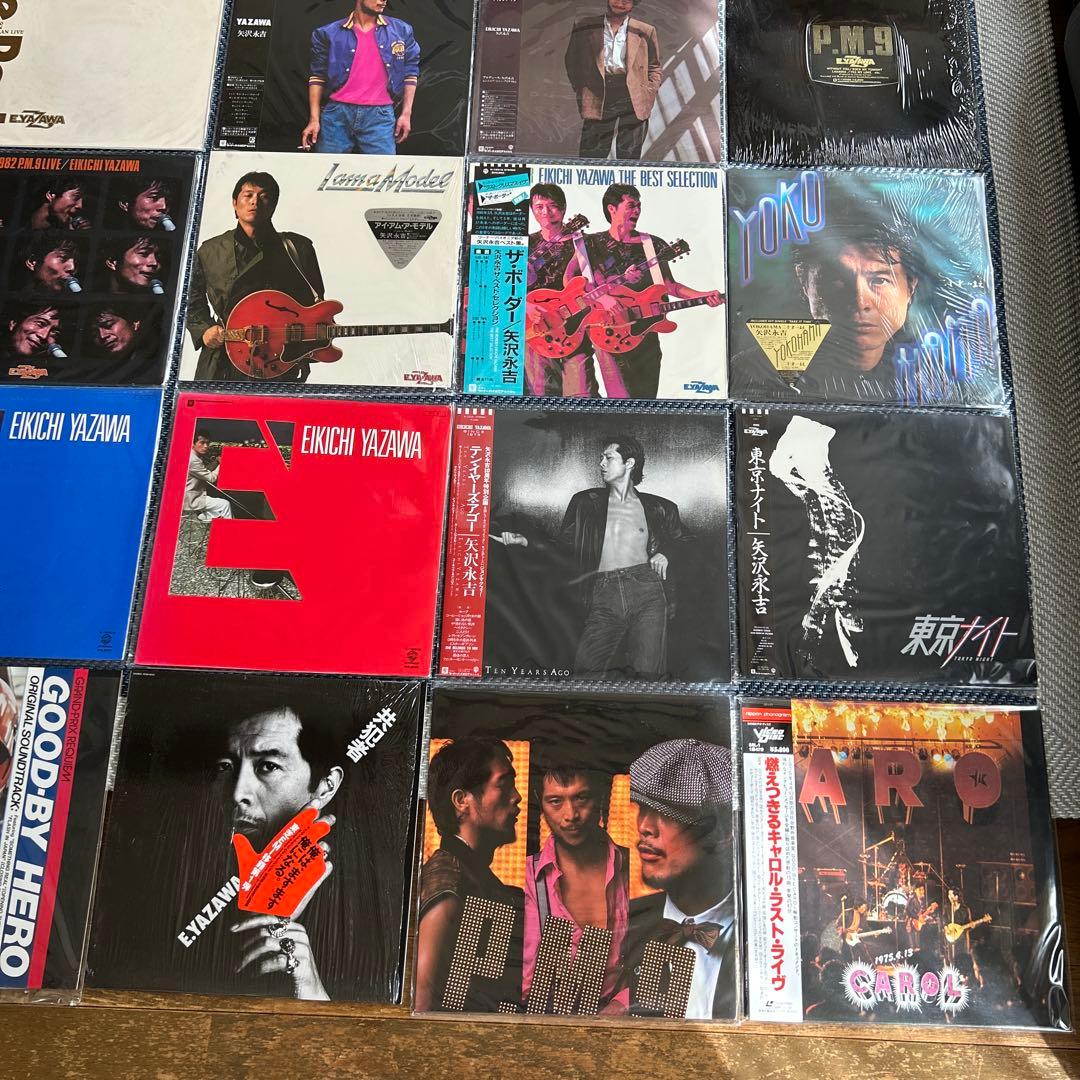 矢沢永吉 キャロル　レコード ・LDセット　9.29-1