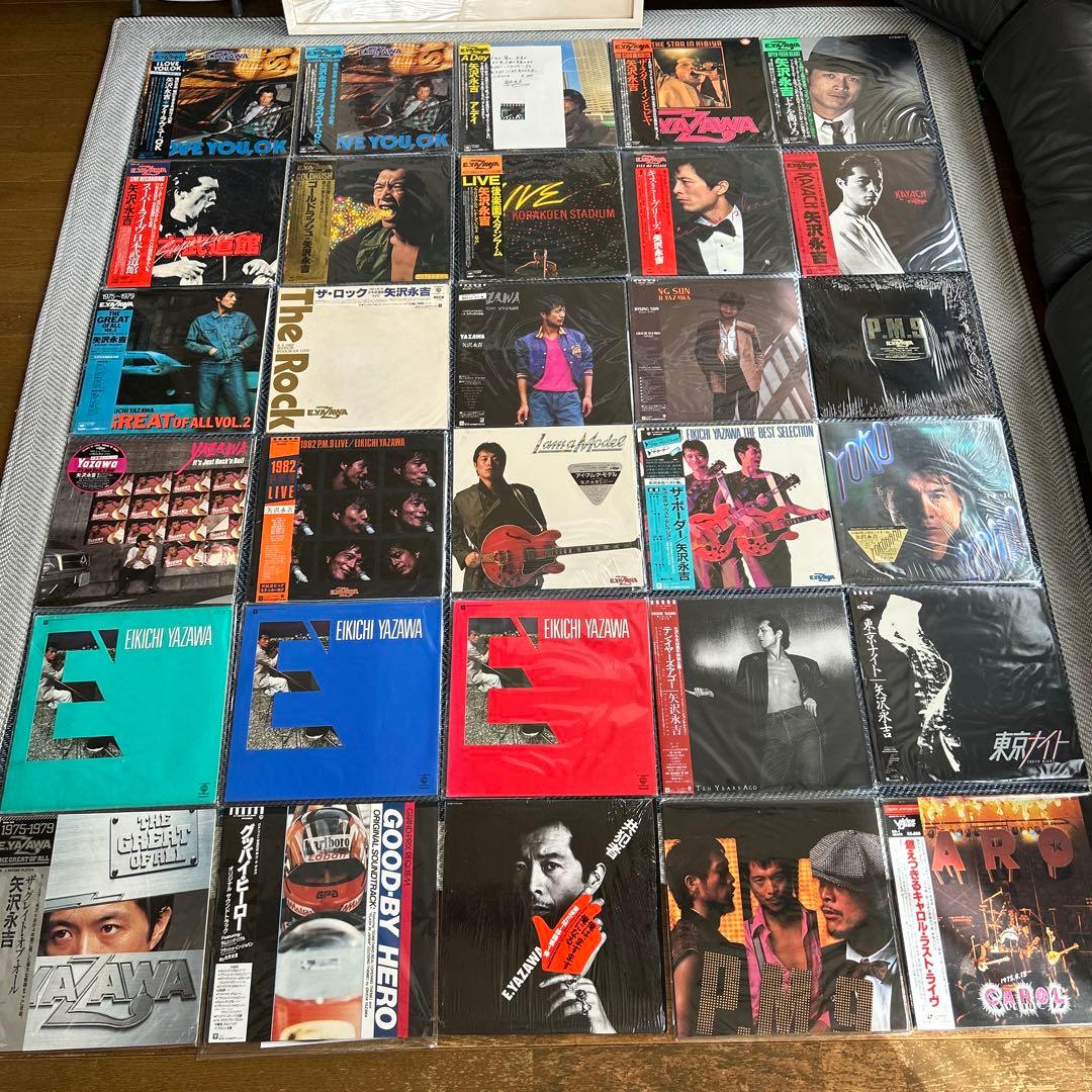 矢沢永吉 キャロル　レコード ・LDセット　9.29-1