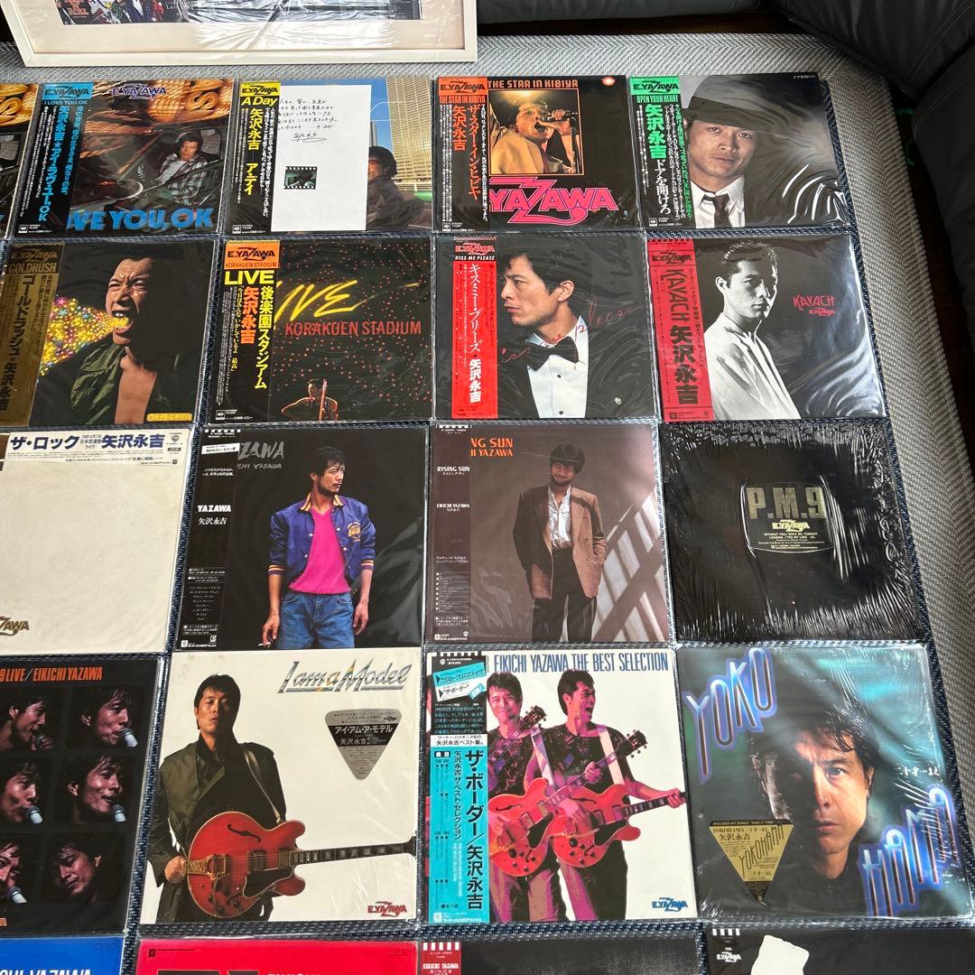 矢沢永吉 キャロル　レコード ・LDセット　9.29-1