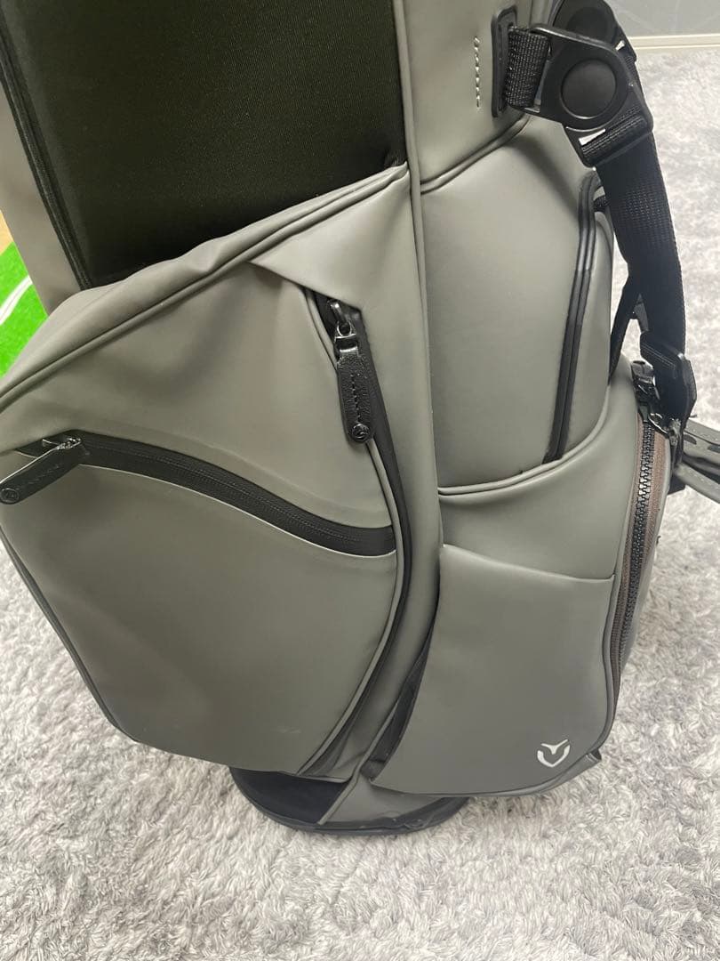 VESSEL キャディバッグ スタンドバッグ プレイヤー3.0 グレー 8.5型