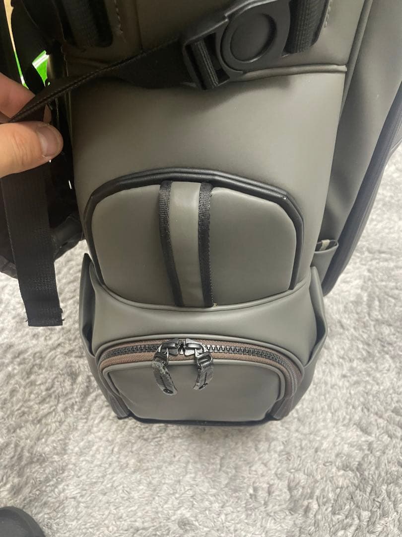 VESSEL キャディバッグ スタンドバッグ プレイヤー3.0 グレー 8.5型