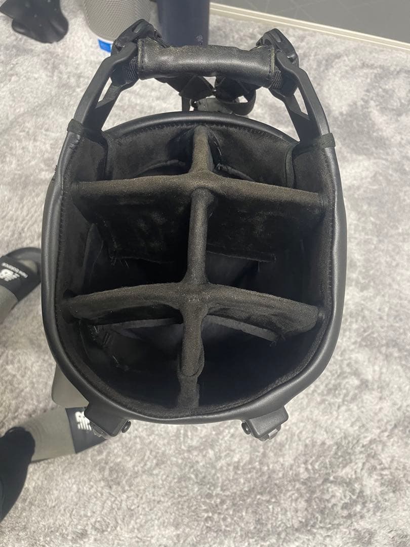 VESSEL キャディバッグ スタンドバッグ プレイヤー3.0 グレー 8.5型