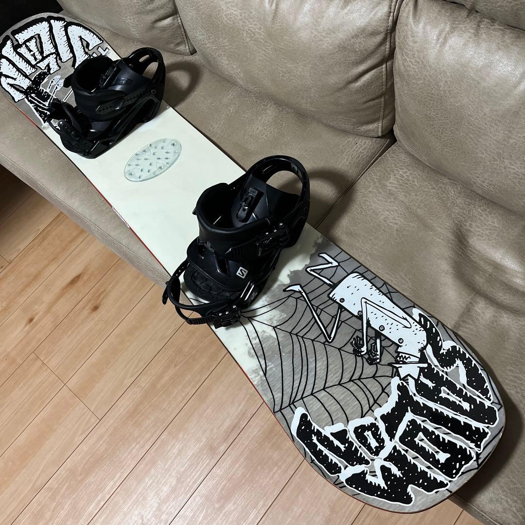 SALOMON VILLAIN 153 × SALOMON RHYTHM M