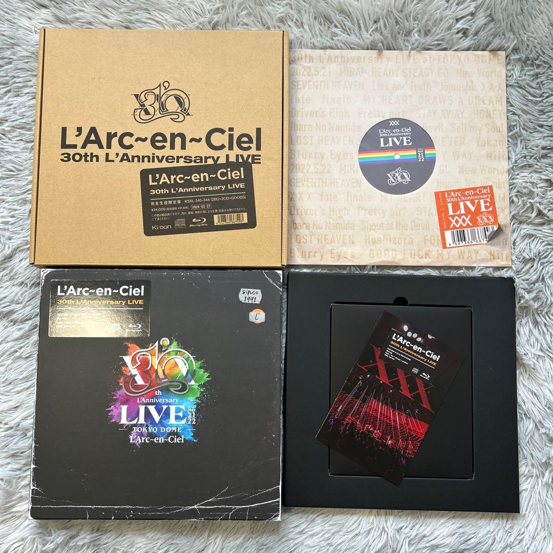 L'Arc〜en〜Ciel 30th Blu-ray 完全生産限定盤 ラルク