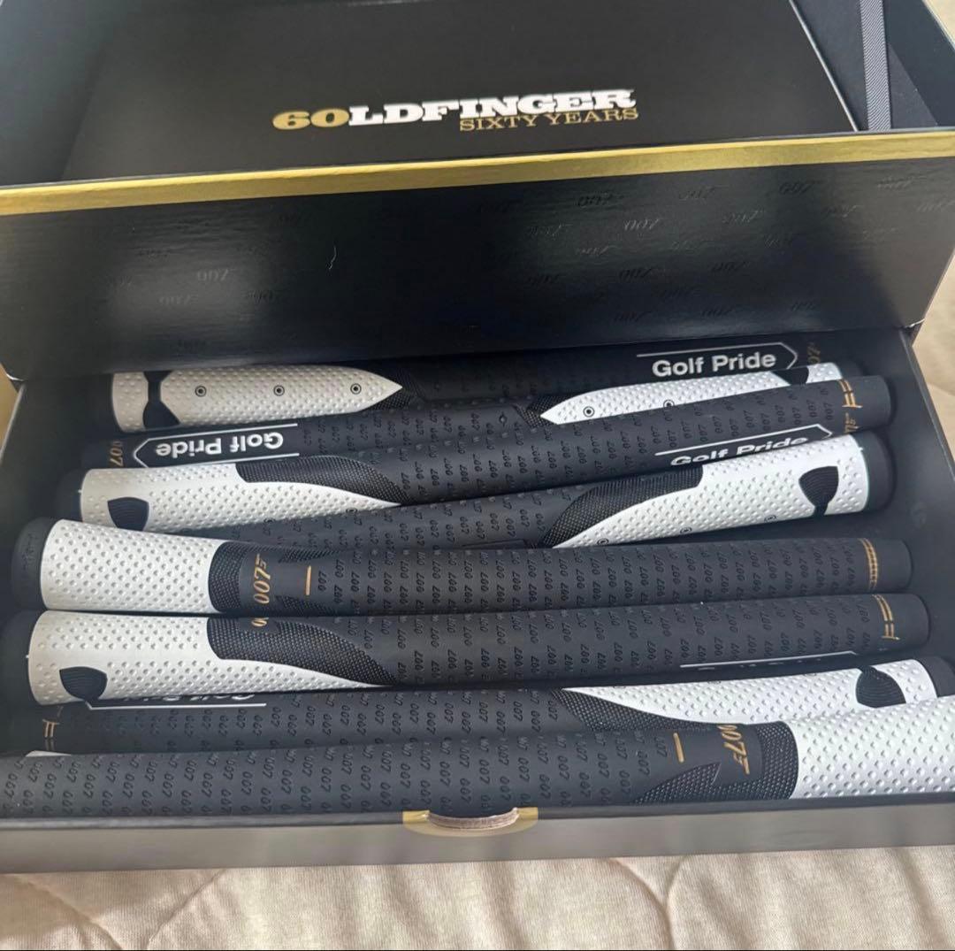 ゴルフプライド　007 ゴールドフィンガー　60周年記念　グリップ 11本 限定