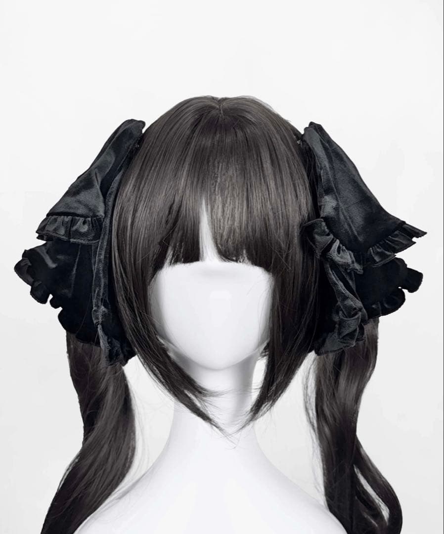 HIDOLATRAL THEODOL うさみみフリルリボン ブラック